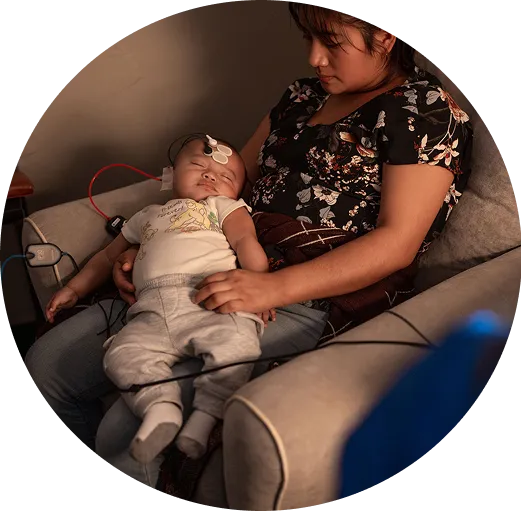 Child meeting with Audiologist